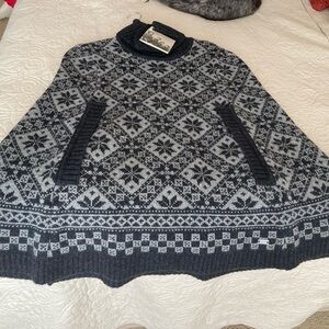 Dale of Norway Wool Poncho